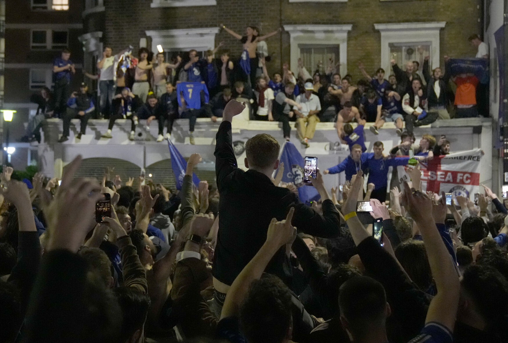 APTOPIX Britain Champions League Soccer Final
